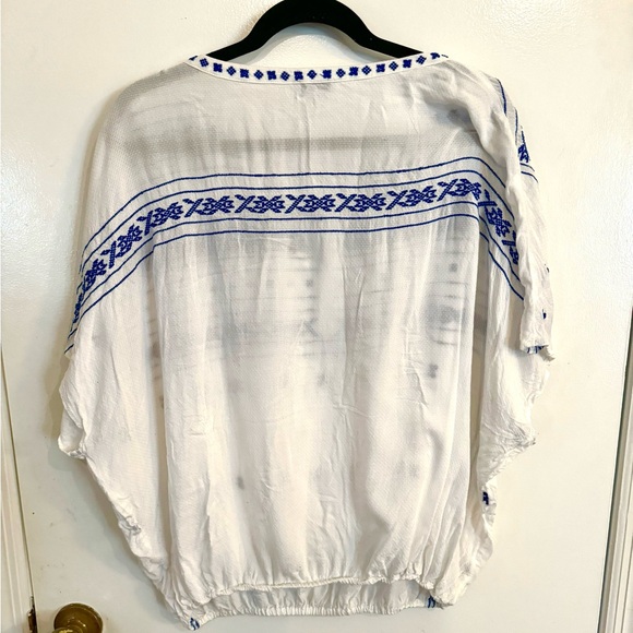 Lucky Brand Embroidered Blouse - Picture 3 of 4